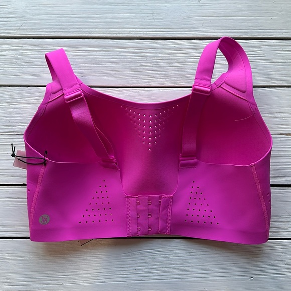 NWT Victorias Secret Sport High Support Sports Bra Bright Pink - Picture 4 of 5